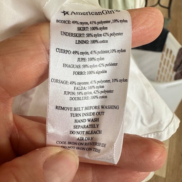 American Girl Celebration Dress for Girls Flower Girl Wedding Party Size 10 - Picture 12 of 13